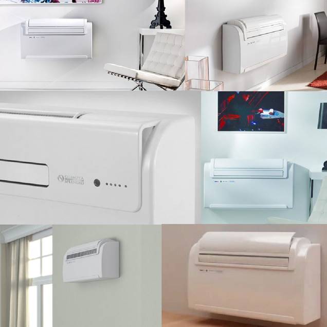 The Unico range, a All in one air conditioner solution